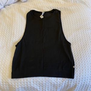 Black Lulu Lemon Tank Top Size 4